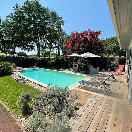Villa Avec Piscine Andernos Les Bains Exteriér fotografie
