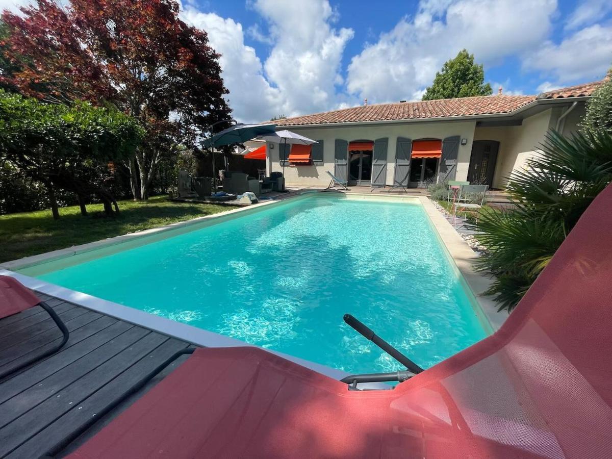 Villa Avec Piscine Andernos Les Bains Exteriér fotografie