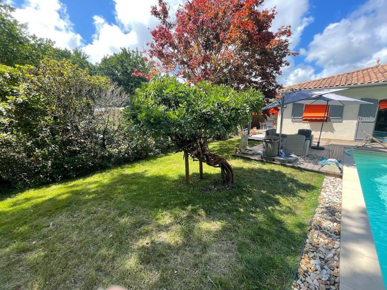 Villa Avec Piscine Andernos Les Bains Exteriér fotografie